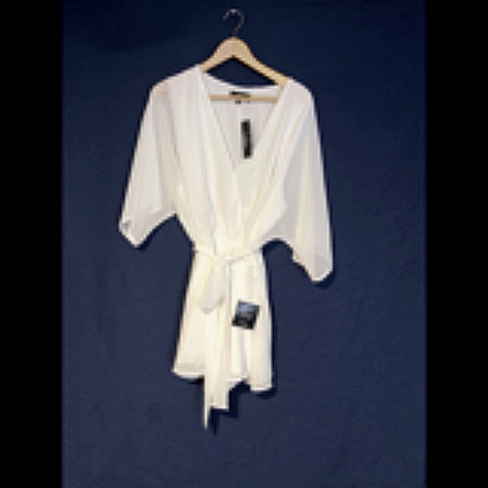 NWT FASHION NOVA WHITE ROMPER